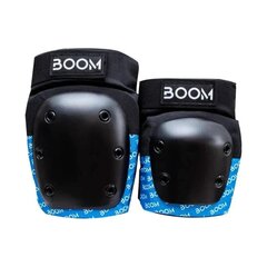 Наколенники и налокотники BOOM Basic Double Pad Set, синие (S) цена и информация | Другие аксессуары для велосипеда | kaup24.ee