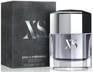 Туалетная вода Paco Rabanne Xs EDT для мужчин 100 мл цена и информация | Мужские духи | kaup24.ee