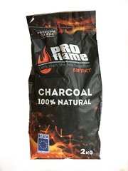 Puusüsi PROflame, 2 kg hind ja info | Puusüsi, brikett, süütamisvahendid | kaup24.ee