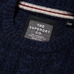 Meeste SuperDry Harlo Cable Crew villane džemper hind ja info | Meeste kampsunid | kaup24.ee