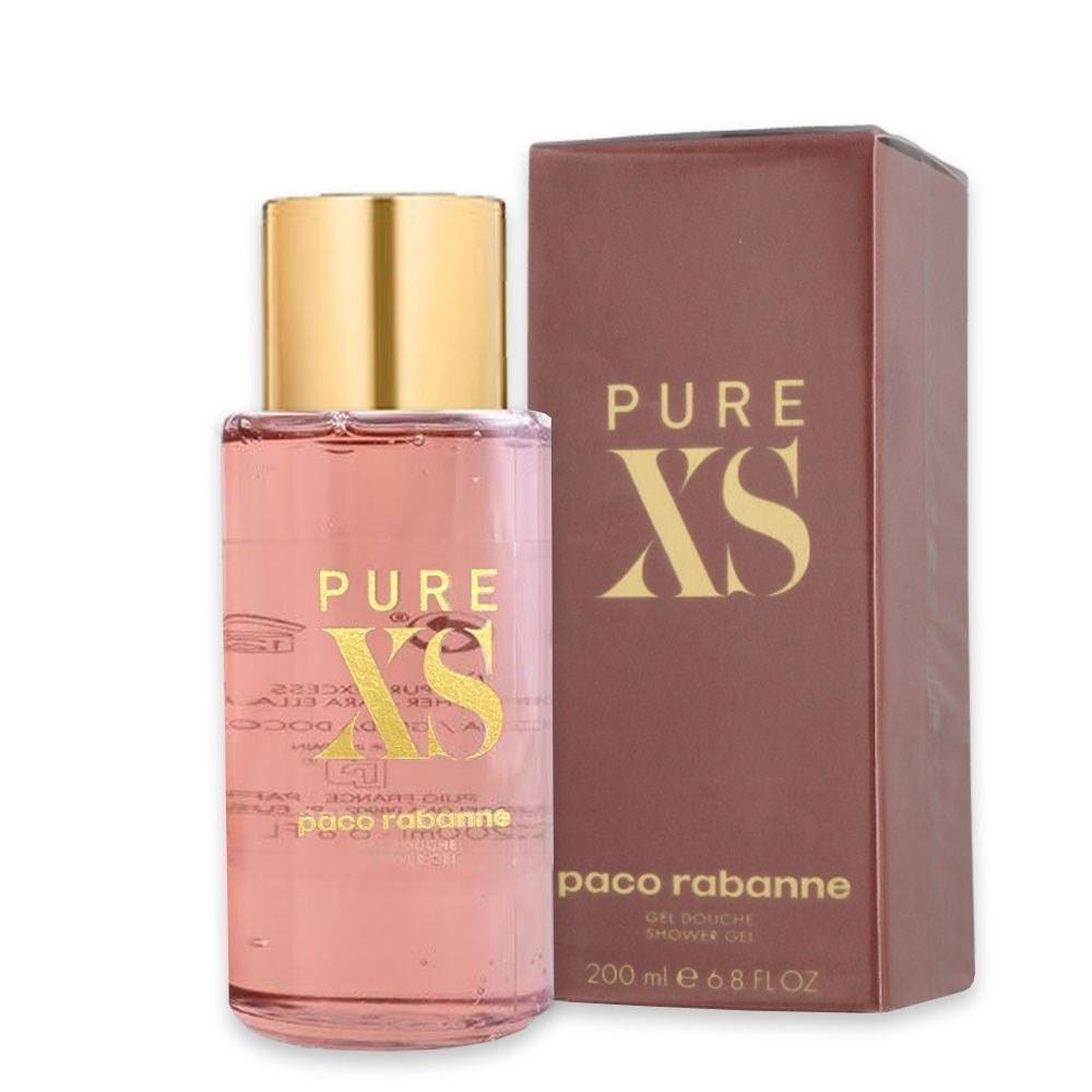 Lõhnastatud dušigeel Paco Rabanne Pure XS naistele 200 ml цена и информация | Lõhnastatud kosmeetika naistele | kaup24.ee