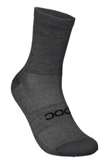 POC Zephyr Merino Mid jalgrattasokid hall цена и информация | Мужские носки | kaup24.ee