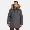 Huppa meeste talveparka naturaalkarvaga DAVID 1, 200g, tumehall