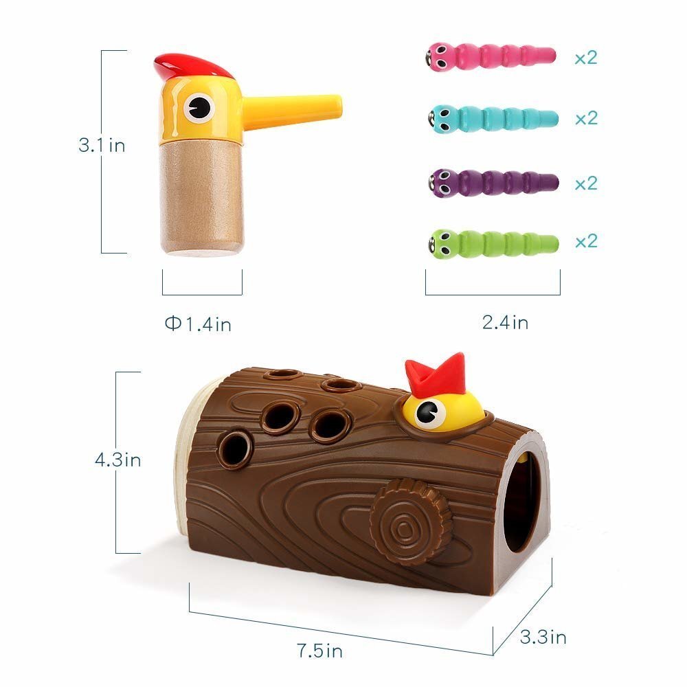 Mäng Magneetilised ussid lastele hind ja info | Arendavad mänguasjad | kaup24.ee