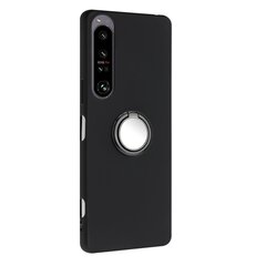 „Kickstand“ kõva silikoonist (TPU) korpus - must (Xperia 1 VI) hind ja info | Telefoni kaaned, ümbrised | kaup24.ee