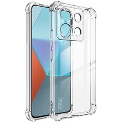 Усиленный твердый силиконовый чехол „Imak“ (TPU) - прозрачный (Redmi Note 13 Pro 5G / Poco X6 5G) цена и информация | Чехлы для телефонов | kaup24.ee