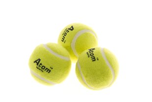 Välitennise pallid Atom Sports, 3 tk hind ja info | Atom Sports Sport, puhkus, matkamine | kaup24.ee