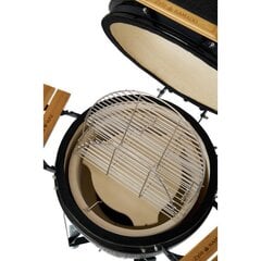 Keraamiline grill tarvikutega Kamado Zyle X Large 62 cm, must цена и информация | Грили | kaup24.ee