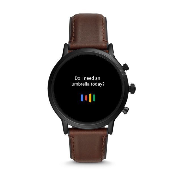 Fossil Gen 5 The Carlyle HR FTW4026 Dark Brown цена и информация | Nutikellad (smartwatch) | kaup24.ee