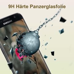 Защитный экран Carantee для Samsung Galaxy S7 - 2 шт. цена и информация | Защитные пленки для телефонов | kaup24.ee