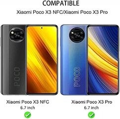 Защитное стекло UNO' 2 шт. для Xiaomi Poco X3 NFC/Poco X3 Pro цена и информация | Защитные пленки для телефонов | kaup24.ee