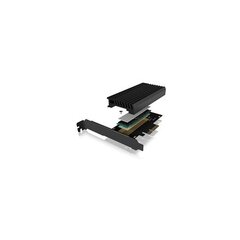 Icy Box IB-PCI214M2-HSL PCIe extension c hind ja info | USB jagajad, adapterid | kaup24.ee