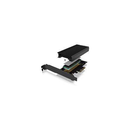 Icy Box IB-PCI214M2-HSL PCIe extension c цена и информация | USB jagajad, adapterid | kaup24.ee