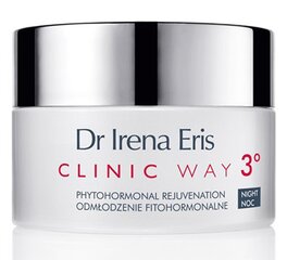 Kortsudevastane noorendav öökreem Dr Irena Eris Clinic Way 3° 50 ml hind ja info | Näokreemid | kaup24.ee