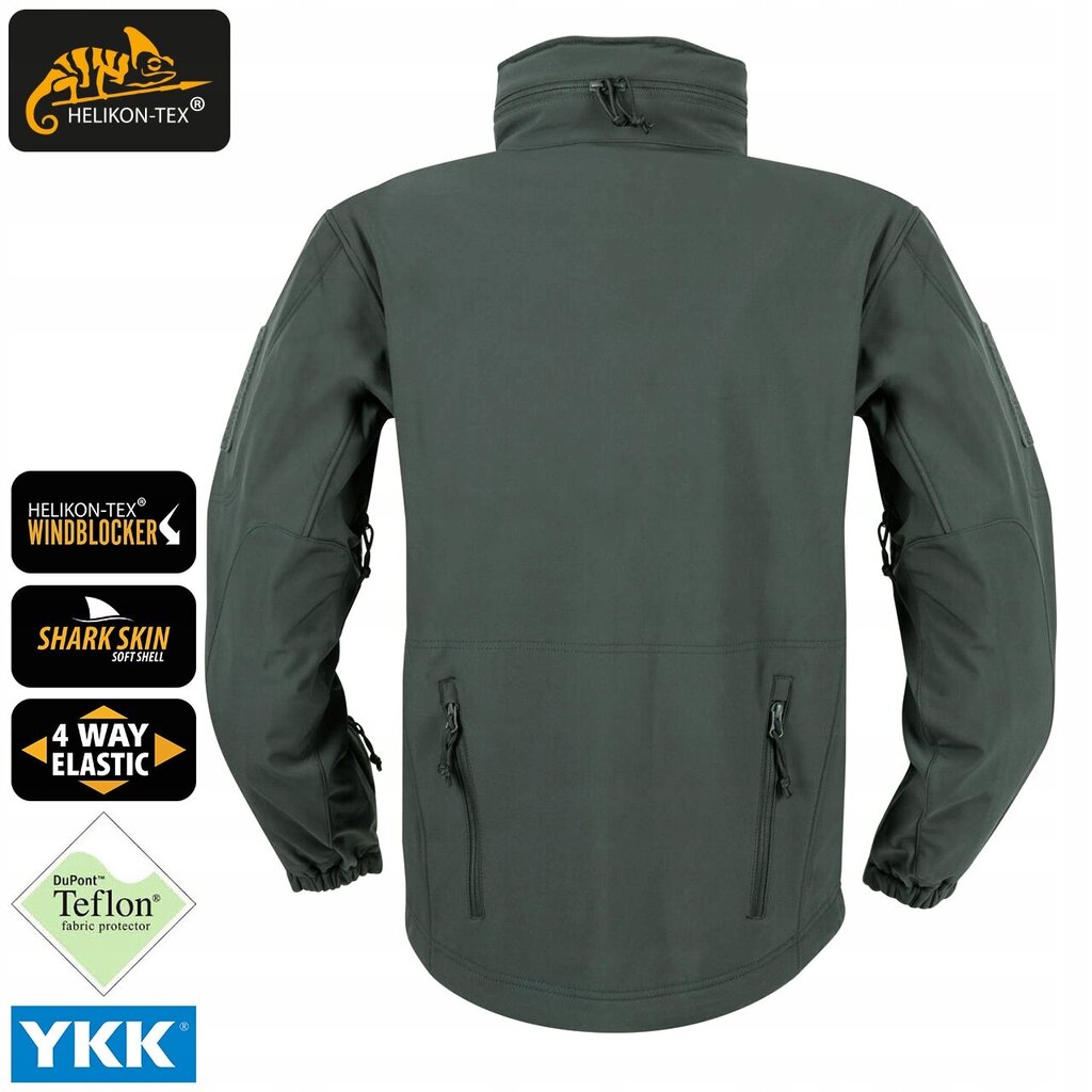 Veekindel jope , Helikon-Tex, GUNFIGHTER WINDBLOCKER, Jungle Green hind ja info | Meeste joped | kaup24.ee