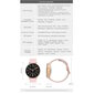 iWear Active 2 alumiiniumist Sport BT Call Smart Watch 1,3-tolline IPS-ekraan koos südamelöögisageduse/hapnikumonitoriga must hind ja info | Nutikellad (smartwatch) | kaup24.ee