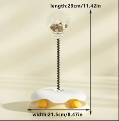 Игрушка-Забавка для Кошек с Пружинным Дозатором Корма цена и информация | Игрушки для кошек | kaup24.ee