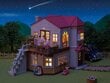 Linnamaja punase katusega Sylvanian Families hind ja info | Tüdrukute mänguasjad | kaup24.ee