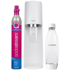 SodaStream Terra White saturaator + üks pudel + SodaStream Pepsi siirup hind ja info | Mulliveemasinad | kaup24.ee