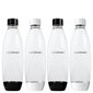 SodaStream Terra Black üks pudel + SodaStream PET pudelid 1 L must+valge Fuse Two-pack + Sodastream Pet White 1 liitrine pudel (dek) + bolero hind ja info | Mulliveemasinad | kaup24.ee