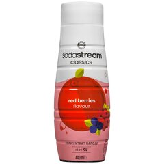 SodaStream Red Berries siirup 440ml hind ja info | Mulliveemasinad | kaup24.ee