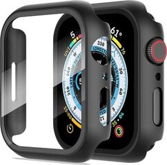 2 шт. Защитный чехол с закаленным стеклом для Apple Watch 40 мм цена и информация | Аксессуары для смарт-часов и браслетов | kaup24.ee