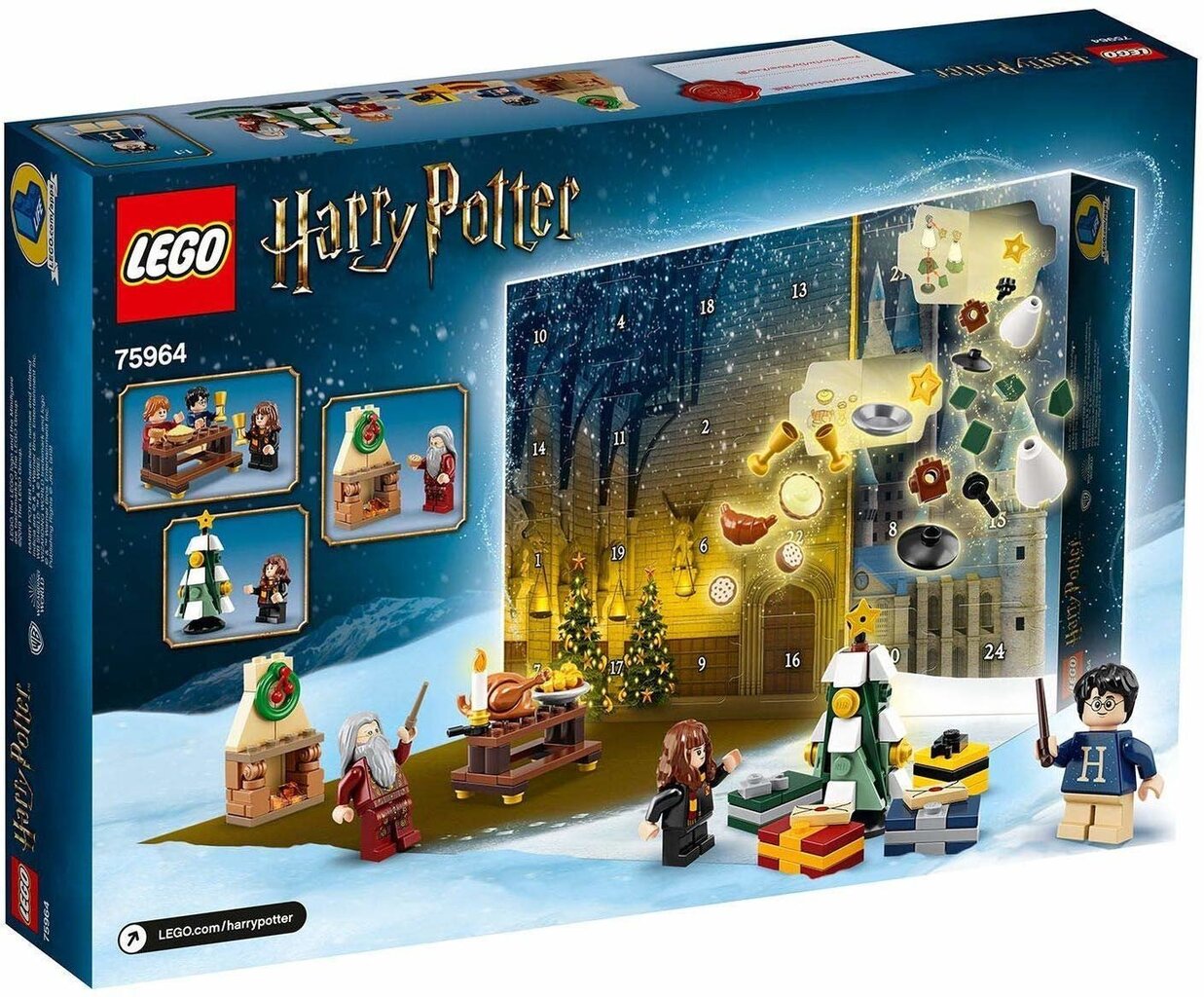 75964 LEGO® Harry Potter Advendikalender цена и информация | Klotsid ja konstruktorid | kaup24.ee