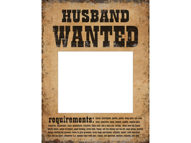 Aksessuaarid fotosessioonile Husband Wanted and Wife Wanted, 32x24 cm (1 karp/ 40 pakki) (1 pakk/ 2 tk) hind ja info | Peokaunistused | kaup24.ee