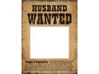 Aksessuaarid fotosessioonile Husband Wanted and Wife Wanted, 32x24 cm (1 karp/ 40 pakki) (1 pakk/ 2 tk) цена и информация | Peokaunistused | kaup24.ee