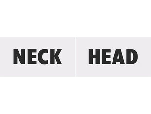 Aksessuaar fotosessioonile Head & Neck (1 pakk/ 2 tk) цена и информация | Праздничные декорации | kaup24.ee