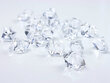 Lauakaunistus kristallid, läbipaistev, 25 x 21 mm (1 karp/30 pakki) (1 pakk/ 50 tk) hind ja info | Peokaunistused | kaup24.ee