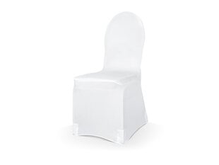 Эластичный чехол на стул, 200 г, белый, 50 шт. цена и информация | Чехлы для мебели | kaup24.ee