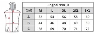 Jingpai meeste vest 810, sinine hind ja info | Meeste vestid | kaup24.ee