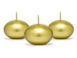 Küünal, matt kuldne, 4 cm (1 pakk/ 50 tk) цена и информация | Küünlad, küünlajalad | kaup24.ee