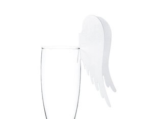 Klaasi kaunistus Wings 12,3 x 10,7 cm (1 pakk / 10 tk) цена и информация | Праздничные декорации | kaup24.ee