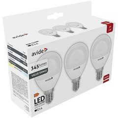 Avide LED pirn 4W E14 3000K 3tk hind ja info | Lambipirnid, lambid | kaup24.ee