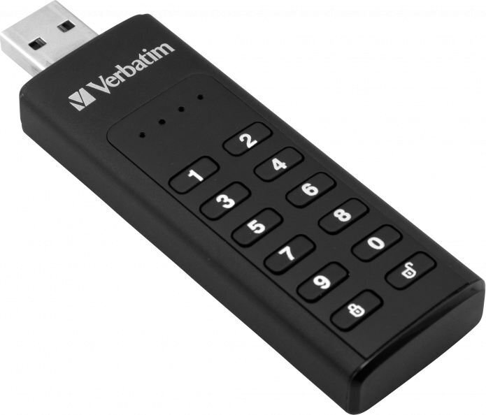 Flash USB 3.0 32GB Verbatim Secure Keypad hind ja info | Mälupulgad | kaup24.ee