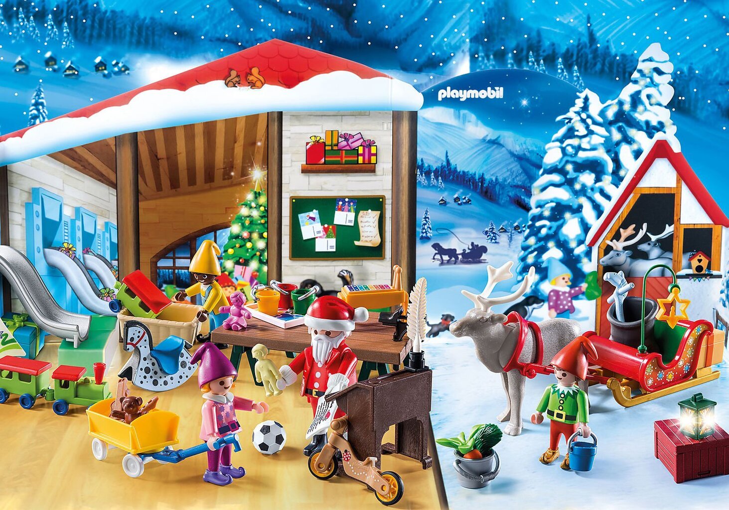 9264 PLAYMOBIL® Advendikalender Jõuluvana töötuba hind ja info | Klotsid ja konstruktorid | kaup24.ee