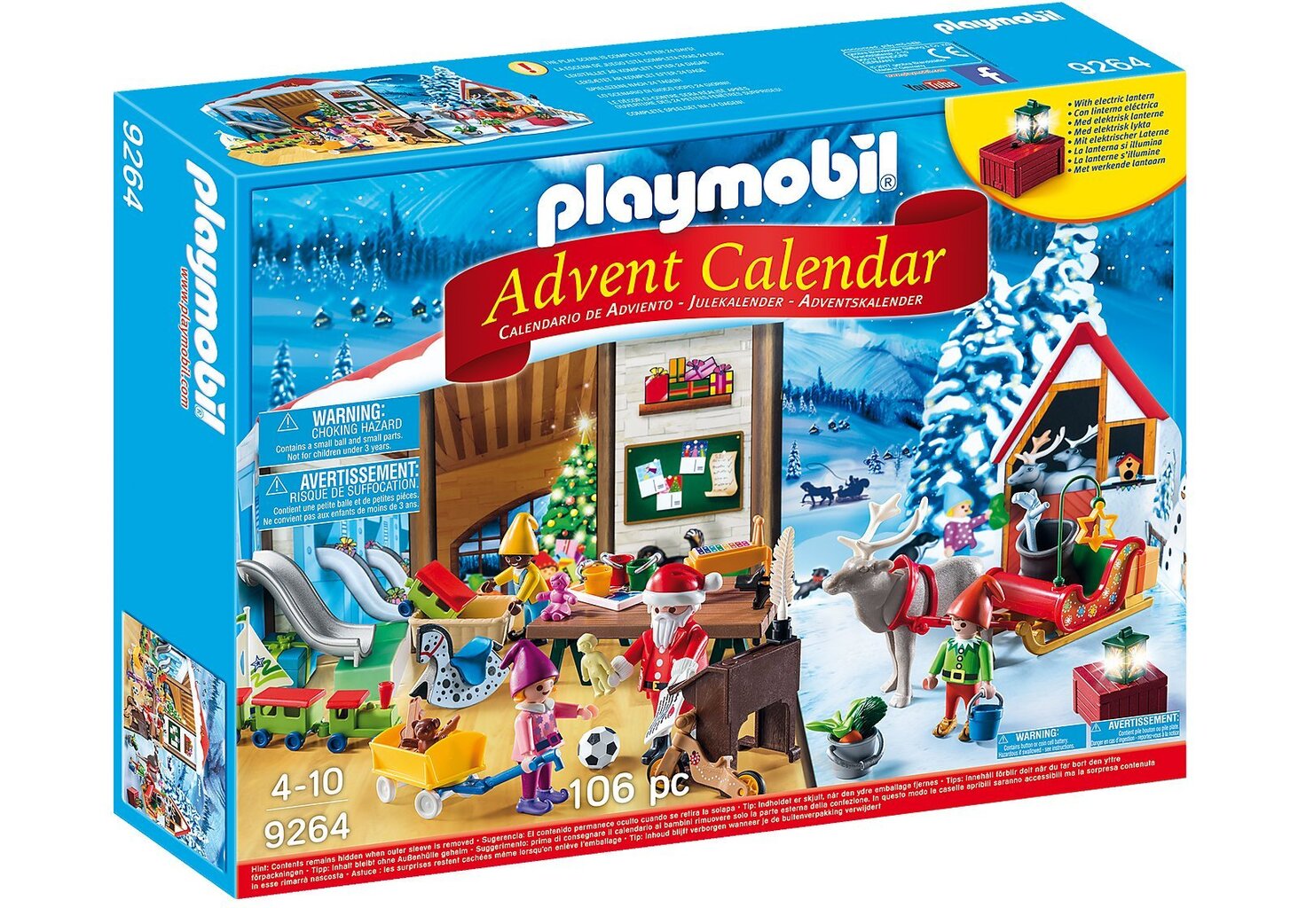 9264 PLAYMOBIL® Advendikalender Jõuluvana töötuba hind ja info | Klotsid ja konstruktorid | kaup24.ee