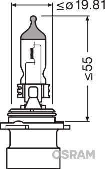 Autopirn Osram OS9006XS 1095 Lm 12 V 62 W HB4A 3200 K цена и информация | Autopirnid | kaup24.ee