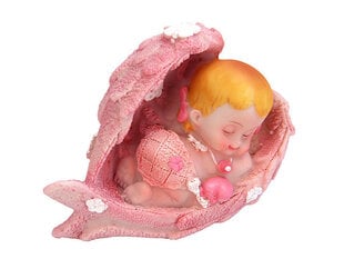 Tordikaunistus Girl Angel, roosa, 6,5 cm hind ja info | Ühekordsed nõud | kaup24.ee