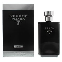 Парфюмированная вода Prada L'Homme Intense EDP для мужчин 150 мл цена и информация | Мужские духи | kaup24.ee