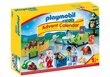 9391 PLAYMOBIL® Advendikalender Jõulud metsas цена и информация | Klotsid ja konstruktorid | kaup24.ee