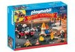 9486 PLAYMOBIL® Advendikalender Tuletõrjeoperatsioon цена и информация | Poiste mänguasjad | kaup24.ee