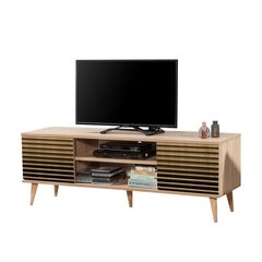 TV-laud Selsey Smartser 140 cm, pruun цена и информация | Тумбы под телевизор | kaup24.ee