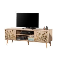 ТВ столик Selsey Smartser 140 см, коричневый/цвета дуба цена и информация |  Тумбы под телевизор | kaup24.ee