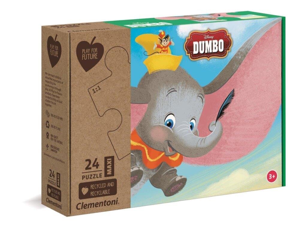 Clementoni: 24el puzzle. Maxi Mängi tuleviku Dumbo jaoks hind ja info | Pusled | kaup24.ee