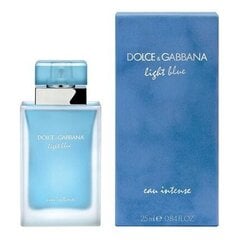 Parfüümvesi Dolce & Gabbana Light Blue Eau Intense EDP naistele 25 ml hind ja info | Dolce&Gabbana Kosmeetika, parfüümid | kaup24.ee