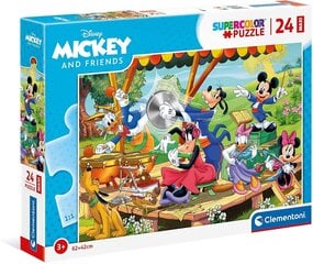 puzzle clementoni mickey ja sõbrad 24218, 24 det. hind ja info | Pusled | kaup24.ee