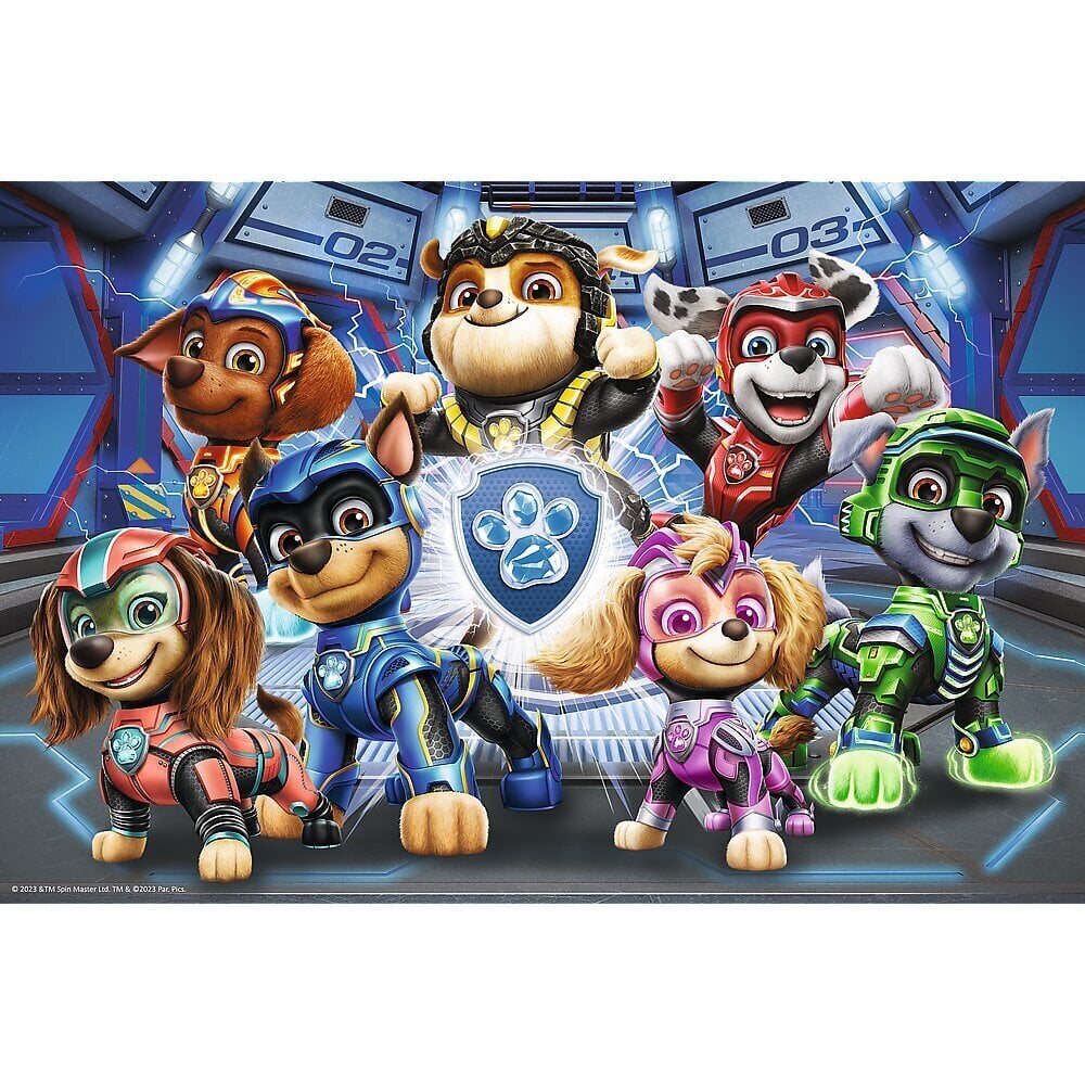 puzzle trefl paw patrol, 60 tk. hind ja info | Pusled | kaup24.ee